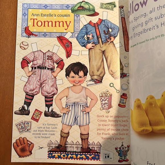 Mary Engelbreit Home Companion Magazine & Ann Estelle Paper Doll April/May 1999 - Picture 16 of 16